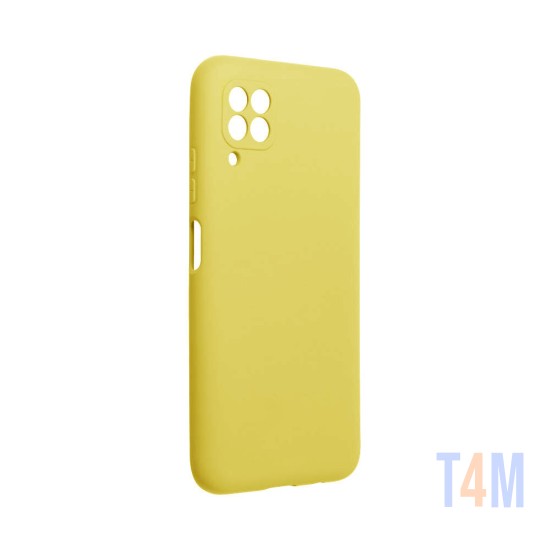 Capa de Silicone para Huawei P40 Lite Amarelo